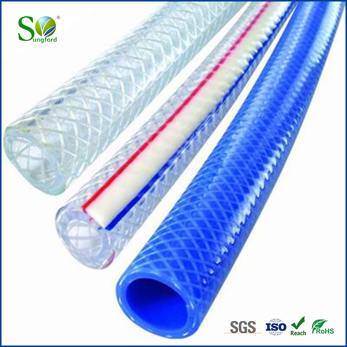 Clear Re-enforced Braided PVC Hose6mm-50mm ID 10-30 Metre Lengths Next Day